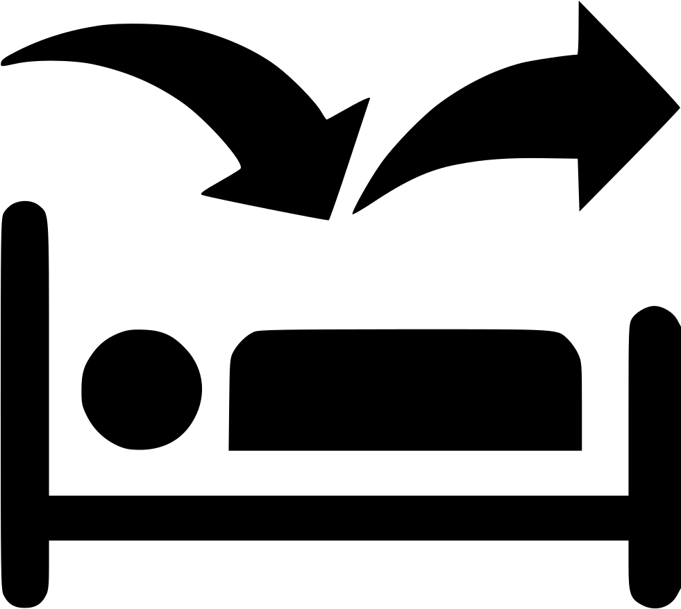 Patient admission and discharge tracking icon